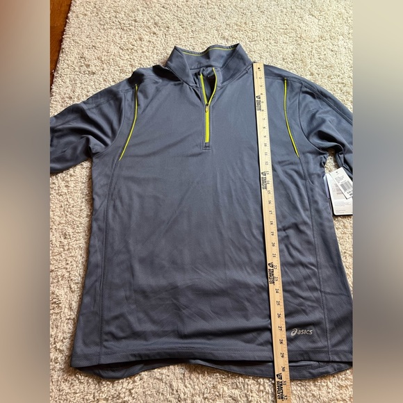 ASICS Men's XL 1/4 Zip Pullover NWT - Picture 6 of 7